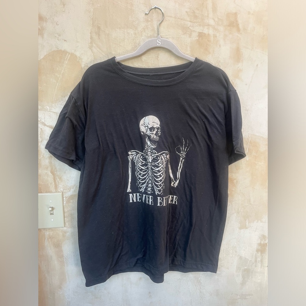 Never better T shirt size L